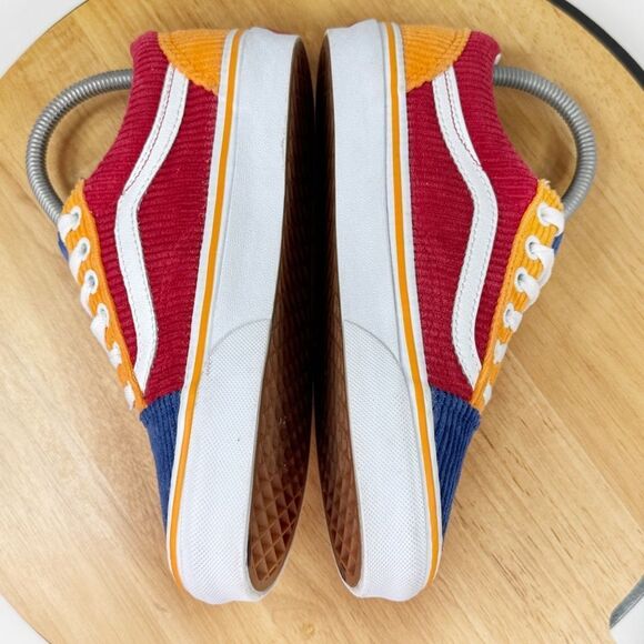 Vans Old Skool Corduroy Colorblock Lace Up Sneakers Shoes 4.5 Men 6 Women - Picture 5 of 11